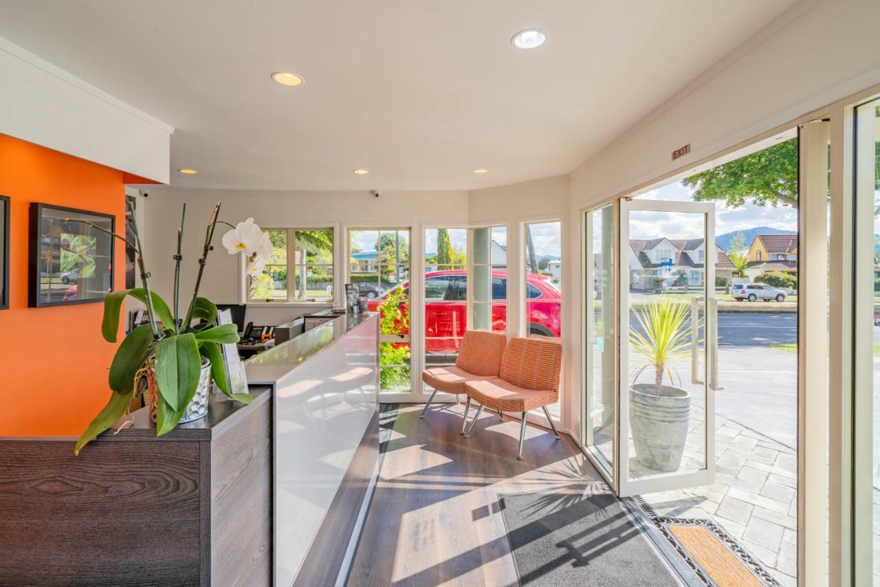 Silver Fern Rotorua Suites&Spa Exterior foto Reception